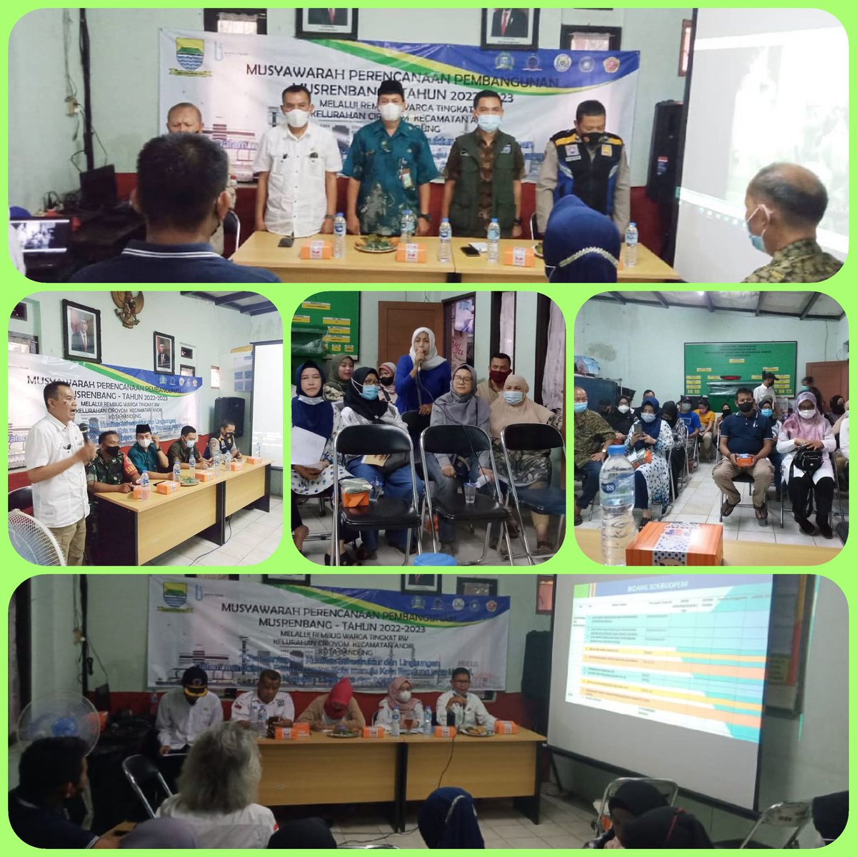 EndangRachmat2's tweet photo. Giat Rembug Warga Tingkat RW Kel. Ciroyom dalam Musyawarah Perencanaan Pembangunan Tahun Anggaran 2022-2023 sekaligus penyusunan data usulan skala prioritas 
@kangyanamulyana 
@pembdg 
@humasbandung_
@merdihajiji 
@kecamatan_andir 
@kel_ciroyom 
@lpmbdg https://t.co/O3KYoaU21r