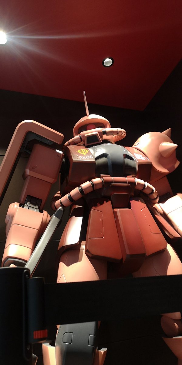 そしてなぜか今日もガンダムカフェに! 