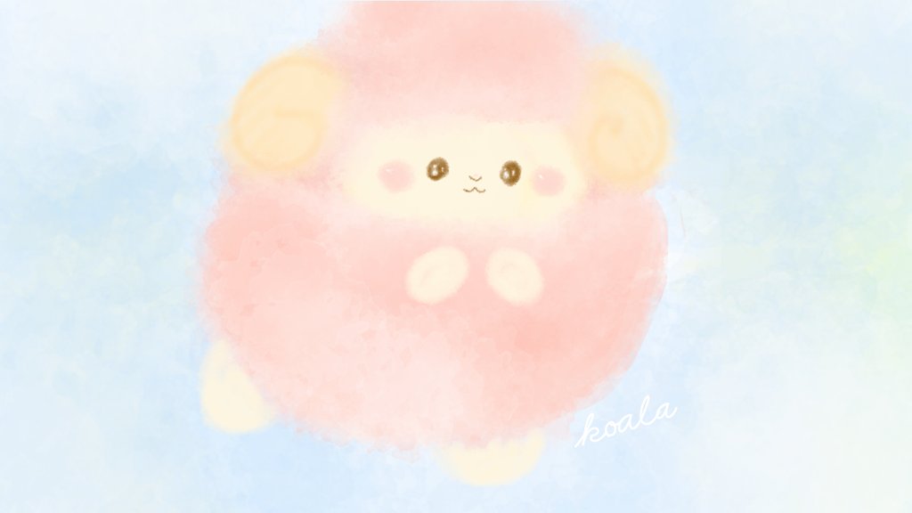 抹茶こあら こんばんはっ 彡 今日のイラストは ふわもこひつじさん めええぇ わたあめ食べたくなってきた 笑 一日一絵 イラスト練習 ゆるい絵 イラスト イラスト好きと繋がりたい お絵描きさんと繋がりたい T Co