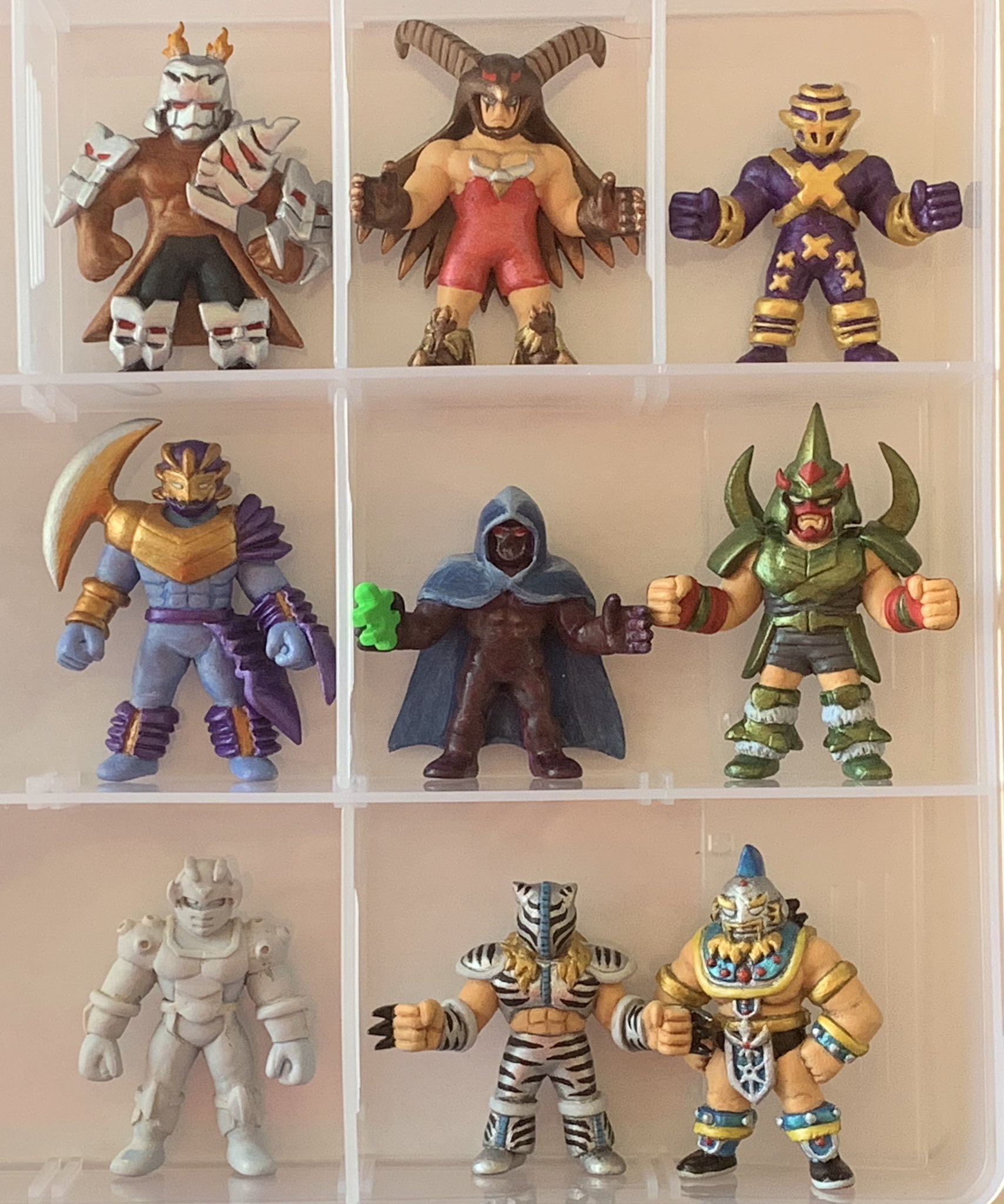 フィギュア、キン肉マン、キン消し、キンケシ、王位、見切り