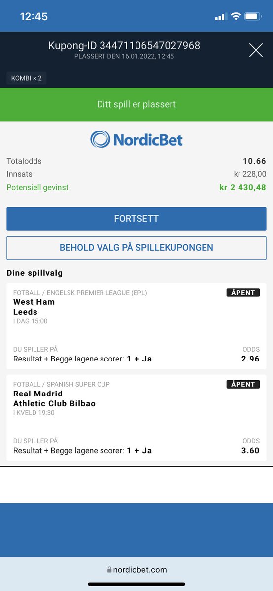 ThomasTengesdal's tweet photo. Dag2 @NordicBetNO #bobocupen https://t.co/PZPkHayX9P
