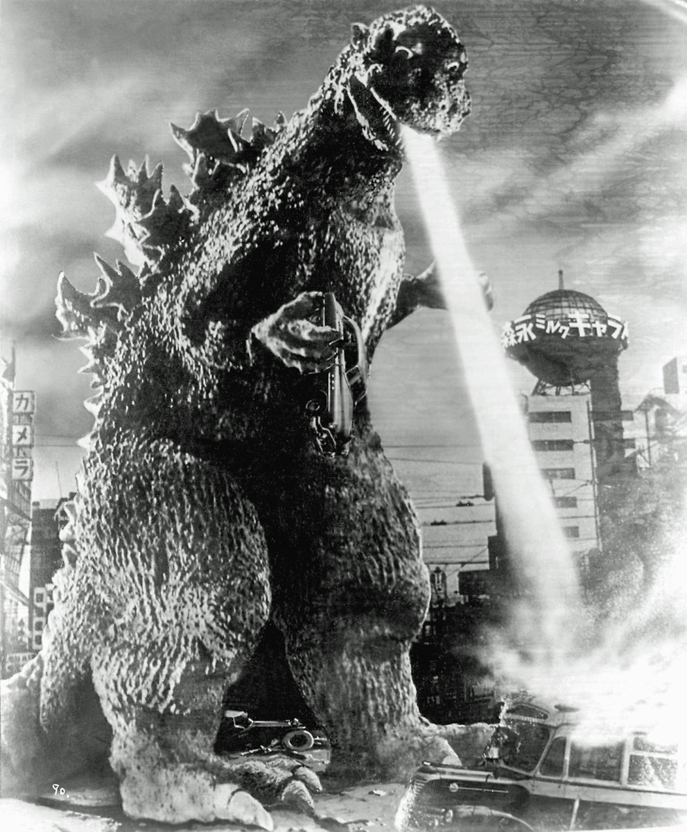 ArtCarlsonWKRP's tweet photo. Les, you had me convinced that #Godzilla was back! #BOC
#MonsterLizard #MoreCowBell
History shows again and again
How nature points up the folly of man … Godzilla! https://t.co/EnXTQRbfh1