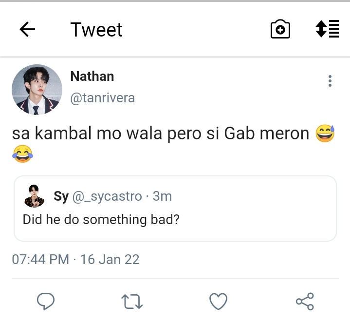 Moonlightsky99's tweet photo. BAHAGHARI AU

SUNKI AU where in Gab (sn) is inlove with his bestfriend Sy (nk) for over a year now and destiny keep their feelings into roller-coaster,
what will happen if Gab (sn) accidently meet his twin brother? will everything change or not?. https://t.co/HUB99BbKDv