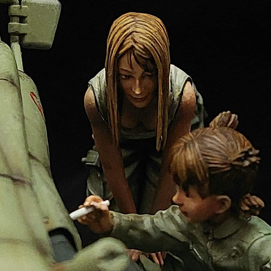 MaKART01750938's tweet photo. 戦闘用モノバイ「ハウンド」
Combat Monobike "Hound"
Wave 1/20 plastic kit with Brick Works and Tori Factory resin figures
by Ming Cho

FB @ kinming.cho.9

#Art #sf3d #マシーネン #マシーネンクリーガー #maschinenkrieger #maschinen #mak #kowyokoyama #横山宏 https://t.co/gxDyRbdG43