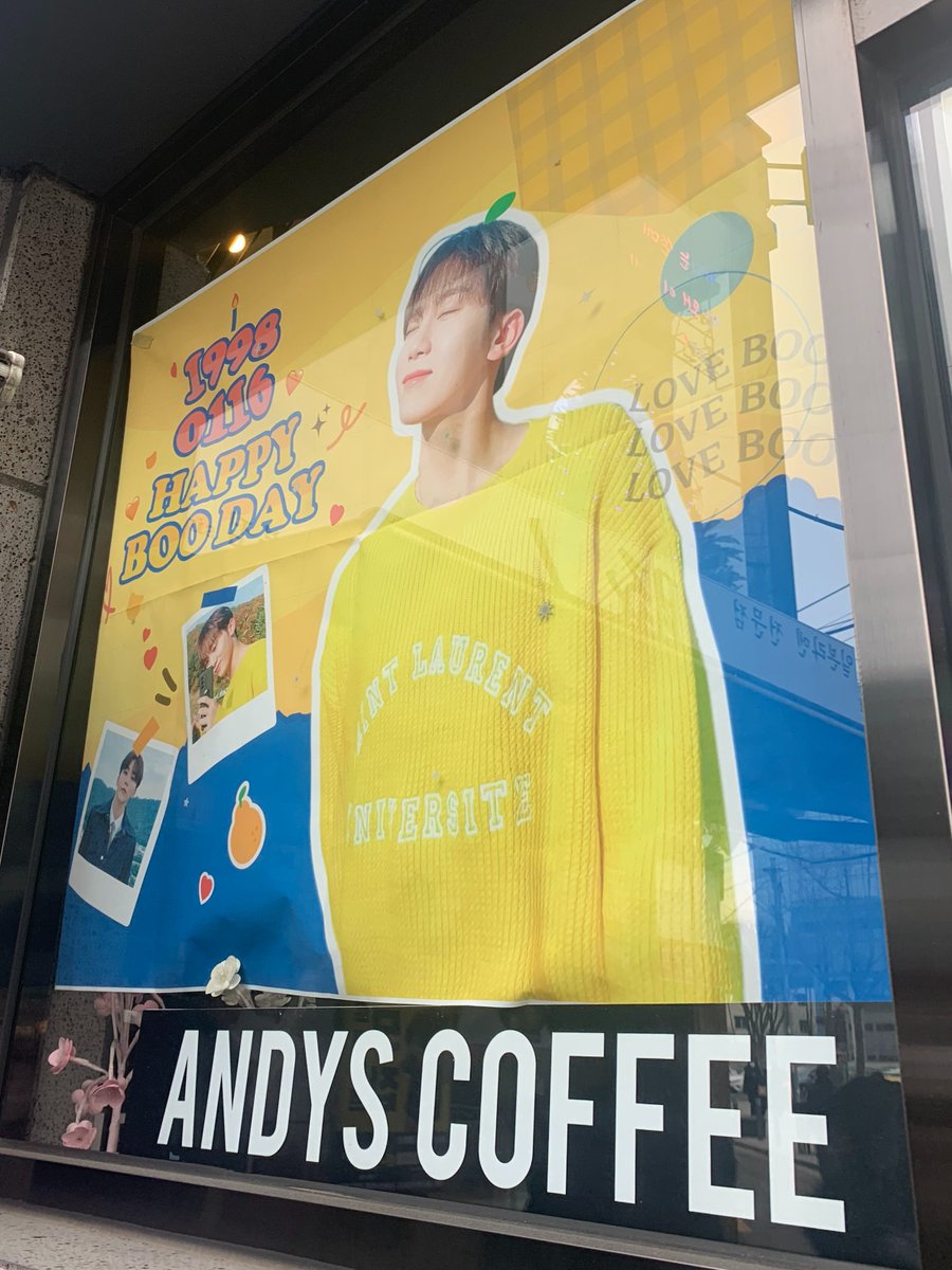 116x526's tweet photo. 📍앤디스커피 @BOOlooming_0116 

#따스한_승관이의_25번째_생일 https://t.co/lkWhti7M5h