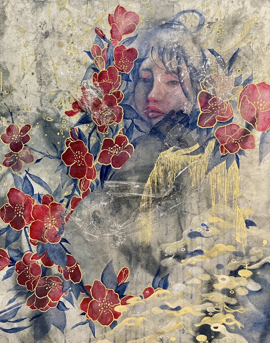 artfairph's tweet photo. #ArtFairPH 2022 Exhibitor: MONO8 Gallery

Title: I’ll write your cares away
Artist: Kellli Maeshiro
Medium: Acrylic and indigo on canvas
Size: 30 x 24 inches
Year: 2021

ART FAIR PHILIPPINES 2022
February 23 - March 2
https://t.co/CtY7deMgIG

#ArtPH #art #contemporaryart https://t.co/ZzkwqCoHVs