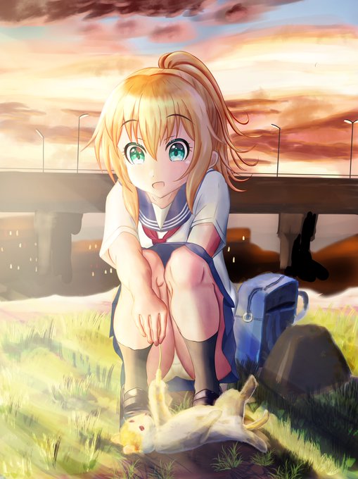 うおおおおおおお!!!
部活少女とネコチャンのめっちゃ素敵な絵描けたから見てくれえええええええええ!!!!!

背景描けるようになりたくて技法書片手にグリザイユ画法ってやつに挑戦したんだけど、お絵描き歴7ヶ月とは思えない出来栄えになってしまったのでは…と思う(自画自賛 