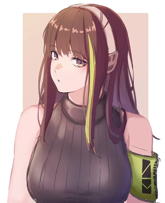 ドルフロのM4A1

息抜きがてらの落書きm4
アニメも始まってるのでAR小隊で何か描きたいなぁっとか思ってるけど,なんも思いつかない...

#ドールズフロントライン
#イラスト 