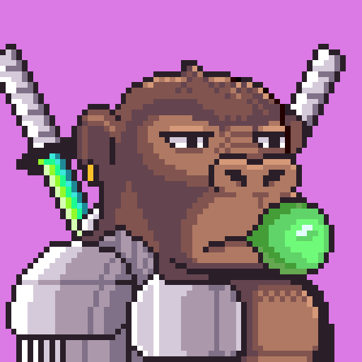 Cyborg Ape Society is family name. Family Members:
1. Cyborg Apes
2. Mutants 
3. ... 😏

We hit 5k followers on twitter. We wanna celebrate this and giveaway 1 Cyborg Ape 🎉🥳
Rt+like and add friends if you wanna them to have a chance.
Do not forget 👇
#cyborgapsnft #SolanaNFTs
