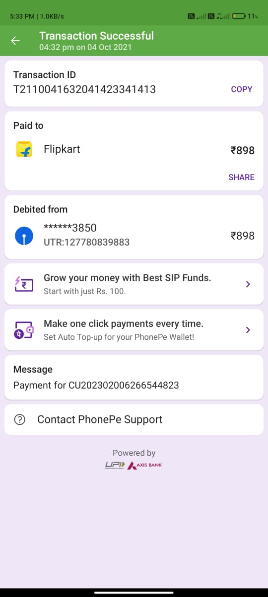 NagaGowthamT's tweet photo. @flipkartsupport dear flipkart, my friend ordered two earphones on flipkart. I preferred to cash on delivery amount of rupees total ₹1798, but I paid after (04/10/2021) using pay now option. Cash was paid but product still not received. I complained more than 20times https://t.co/OXjuB7WiKt