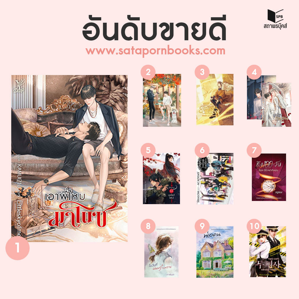 satapornbooks's tweet photo. āļĨāļīāļŠāļāđ 10 āļāļąāļāļāļąāļāļāļīāļĒāļēāļĒāļāļēāļĒāļāļĩ āļāļēāļĢāļąāļāļāļĩāļāļ§āļēāļĄāļŠāļāļļāļ āđāļāļĢāļĒāļąāļāđāļĄāđāļĄāļĩāđāļĢāļ·āđāļāļāđāļŦāļāļāļēāļĄāļāļąāļāļāđāļ§āļāđ ð
āļāļīāļāļāđāļāļŠāļāļāļāļēāļĄāđāļĨāļ°āļŠāļąāđāļāļāļ·āđāļāļŦāļāļąāļāļŠāļ·āļ
ðđ Line : https://t.co/RCkg84KGpQ
ðđ Website https://t.co/rKIJK33nrZ
@DeepPublishing
#āļŠāļāļēāļāļĢāļāļļāđāļāļŠāđ #satapornbooks
#āļāļ§āļāļīāļĒāļēāļĒ #āļŦāļāļąāļāļŠāļ·āļ #imReadingIt https://t.co/1BJF2ORVKe
