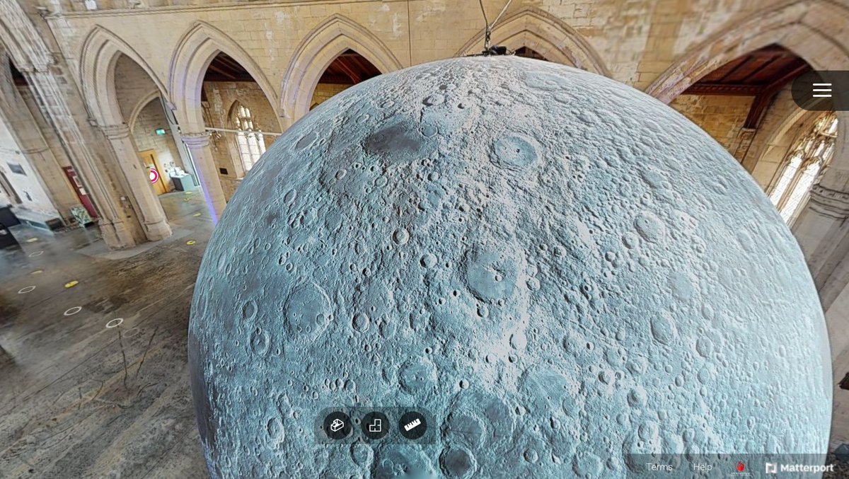 2021VisualArts's tweet photo. Though we're closed today you can still explore our building online with our #virtualtour. Created last summer when @lukejerram's Museum of the Moon was showing, this tour even allows you to take flight & take in some aerial views!
Go to https://t.co/uUkujd0JFV
#20yearsof2021 https://t.co/bxrzoyCFgu
