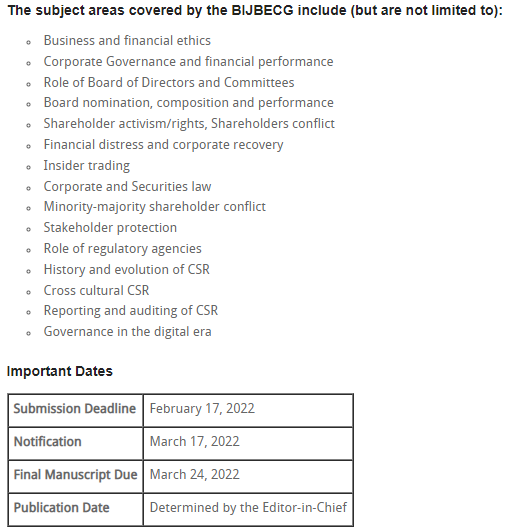 BOHR_BIJBECG's tweet photo. We are warm welcoming you for submitting articles relating to BOHR International Journal of Business Ethics and Corporate Governance (BIJBECG), which is 100% Open Access peer-reviewed Journal.

https://t.co/xbA8SNPorL https://t.co/PuMrlqkwUX