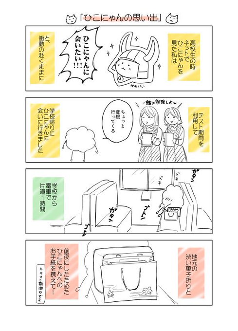 ひこにゃんの思い出 