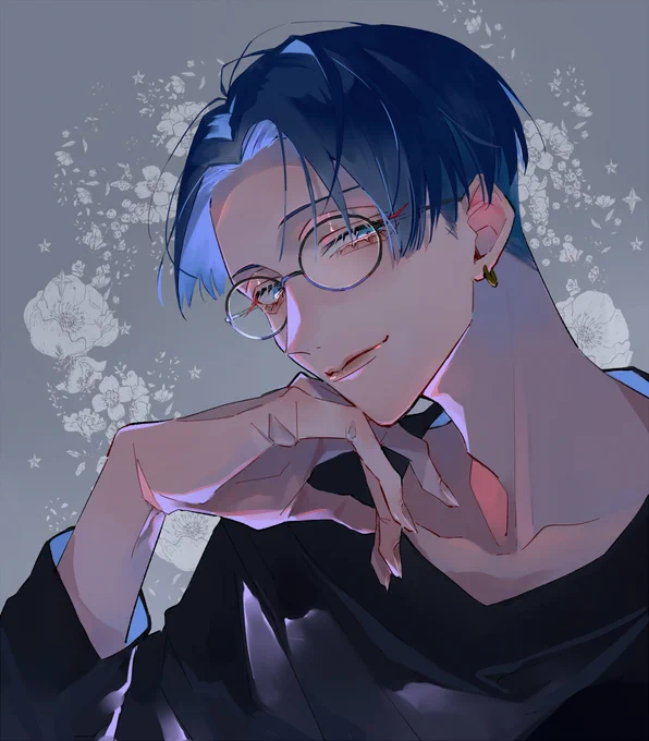 💙💙💙
#リモー絵先生 