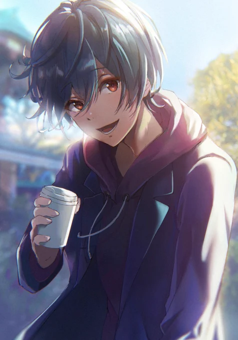 これは年賀状にしようとしていた
初詣にいく郁弥君です⛩ 
