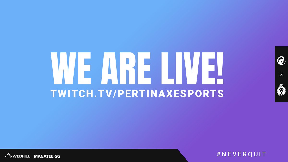pertinaxesports's tweet photo. We are live!  🔴 
Tune in to our stream for some semi-finals action!
📽️https://t.co/Jp2W2Ksd4R https://t.co/8ixlaEYsvp