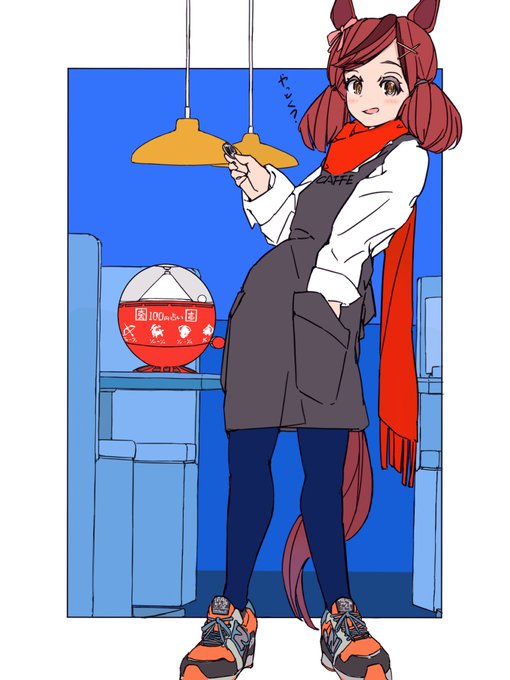 ネイチャがバイトしてるレトロ喫茶店行きたい☕️ #ウマ娘 