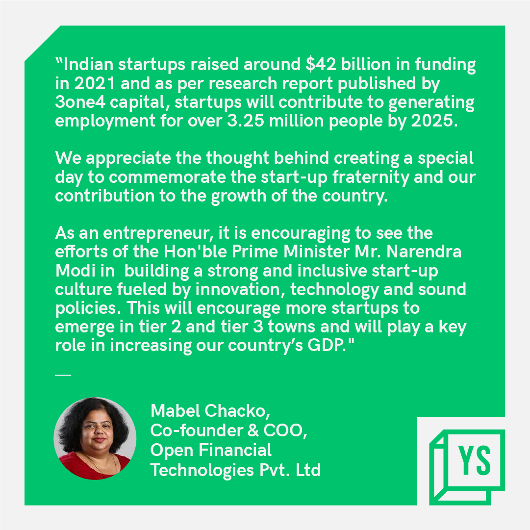 YourStoryCo's tweet photo. Founders discuss what 'National Startup Day' means for the Indian startup ecosystem

Read now: https://t.co/EJ4U5y2ujJ

#NationalStartupDay #StartUps4NewIndia @kapilgab @TheOneValley @ZiptraxTech @rohankaji @MabelChacko @BankWithOpen @AdyogiPlatform
