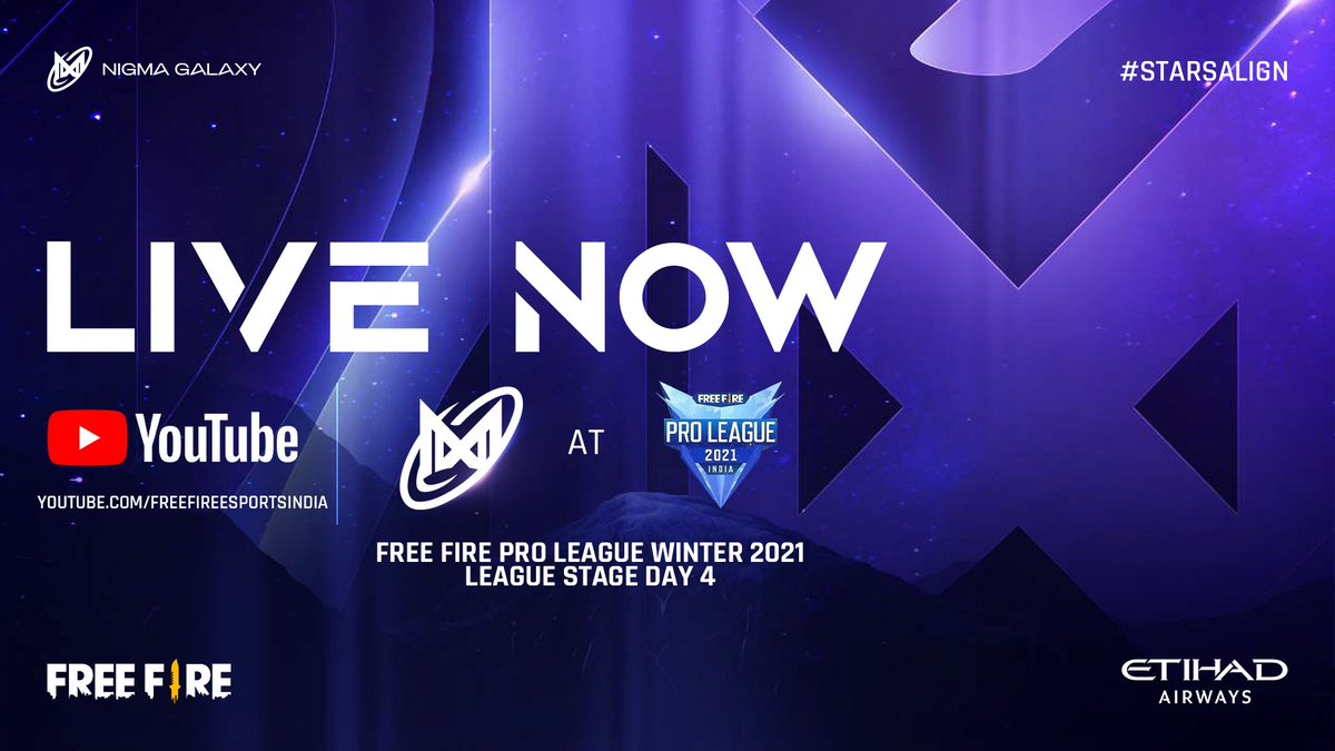 NGXindia's tweet photo. We're now playing Day 4 of Free Fire Pro League Winter!

🖥️:https://t.co/YZSpcZYAI2

#StarsAlign #NGXfreefire https://t.co/LeHZF0FZkJ