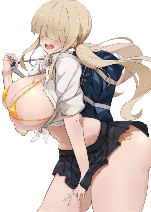 この格好は恥ずかしいよ‼︎ 
