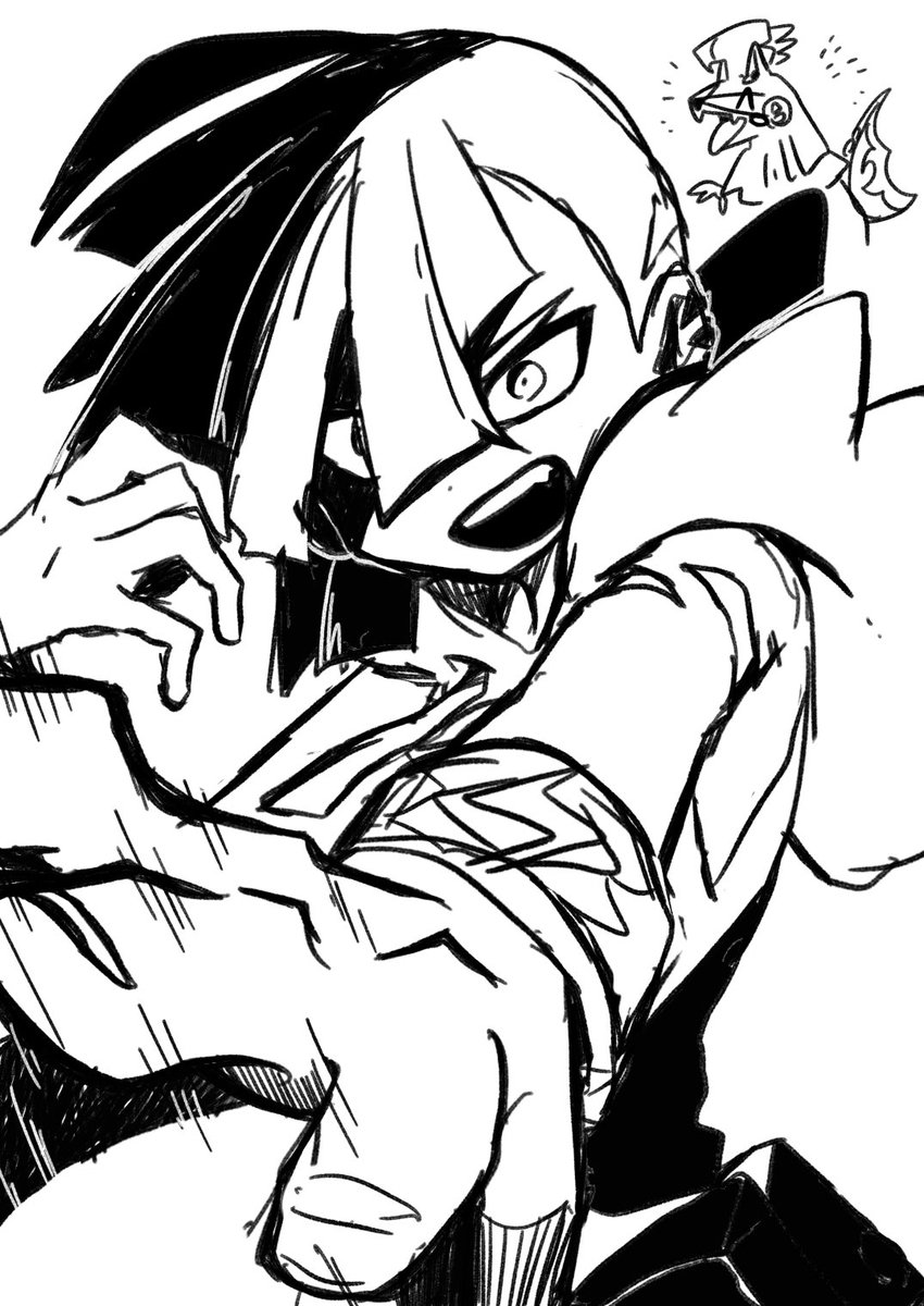 わんどろにだせるかな〜と思って描き始めたけどどう考えても一時間持たないので諦 