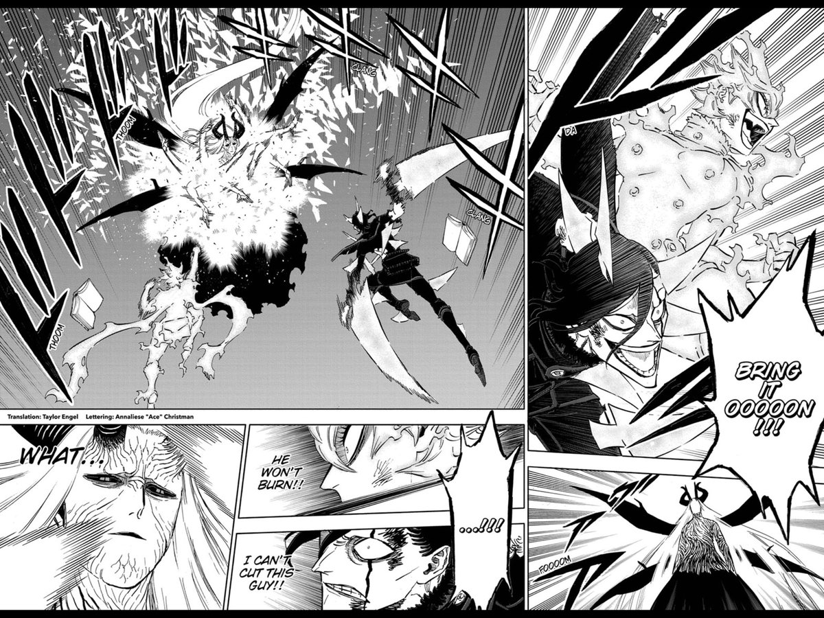 KameronKKJ's tweet photo. Countless panels of Lucifer just yeeting the captains 💀💀💀💀#bc319 https://t.co/eCnL6Java4