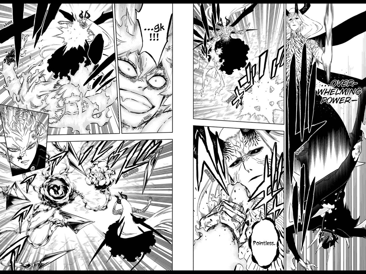 KameronKKJ's tweet photo. Countless panels of Lucifer just yeeting the captains 💀💀💀💀#bc319 https://t.co/eCnL6Java4
