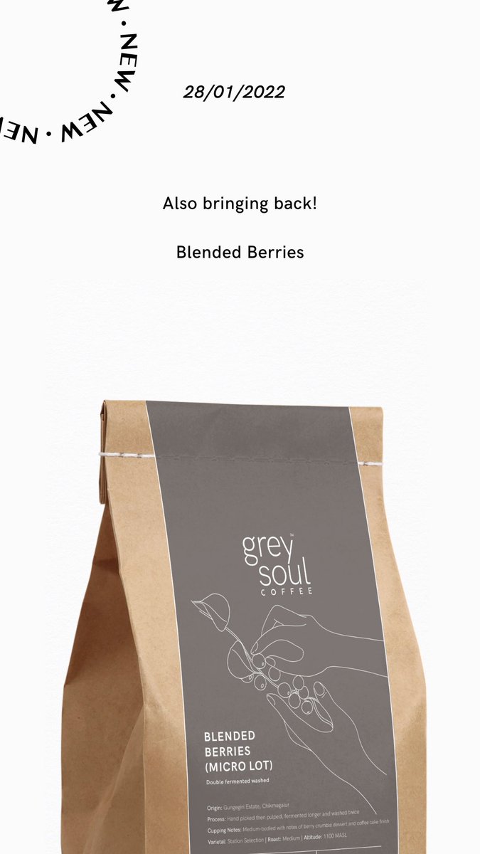 Greysoulcoffee's tweet photo. To new beginnings !
January 2022 Roast Profiles by #GreySoul #SpecialtycoffeeRoasters https://t.co/Kop52ThS2o