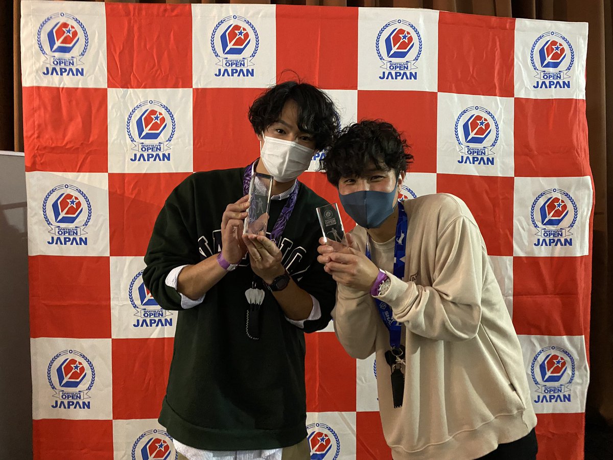 RYORYOdarts's tweet photo. 優勝！！！
しょーくんに色々助けられたけど、終始楽しんでダーツできた🥰 https://t.co/mOdBweel5M