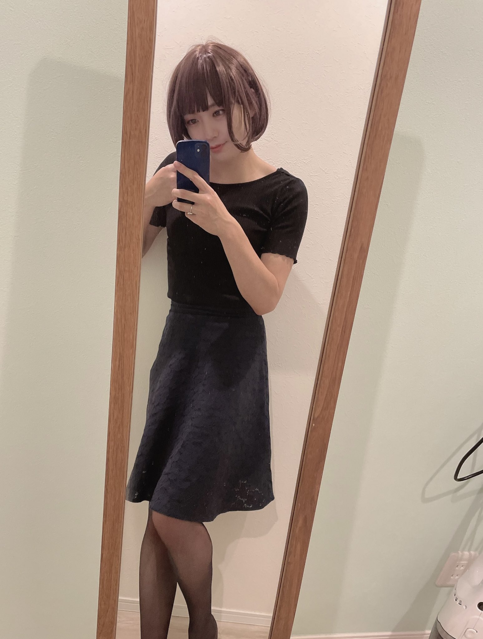 ミニスカート エロ フレアスカート 