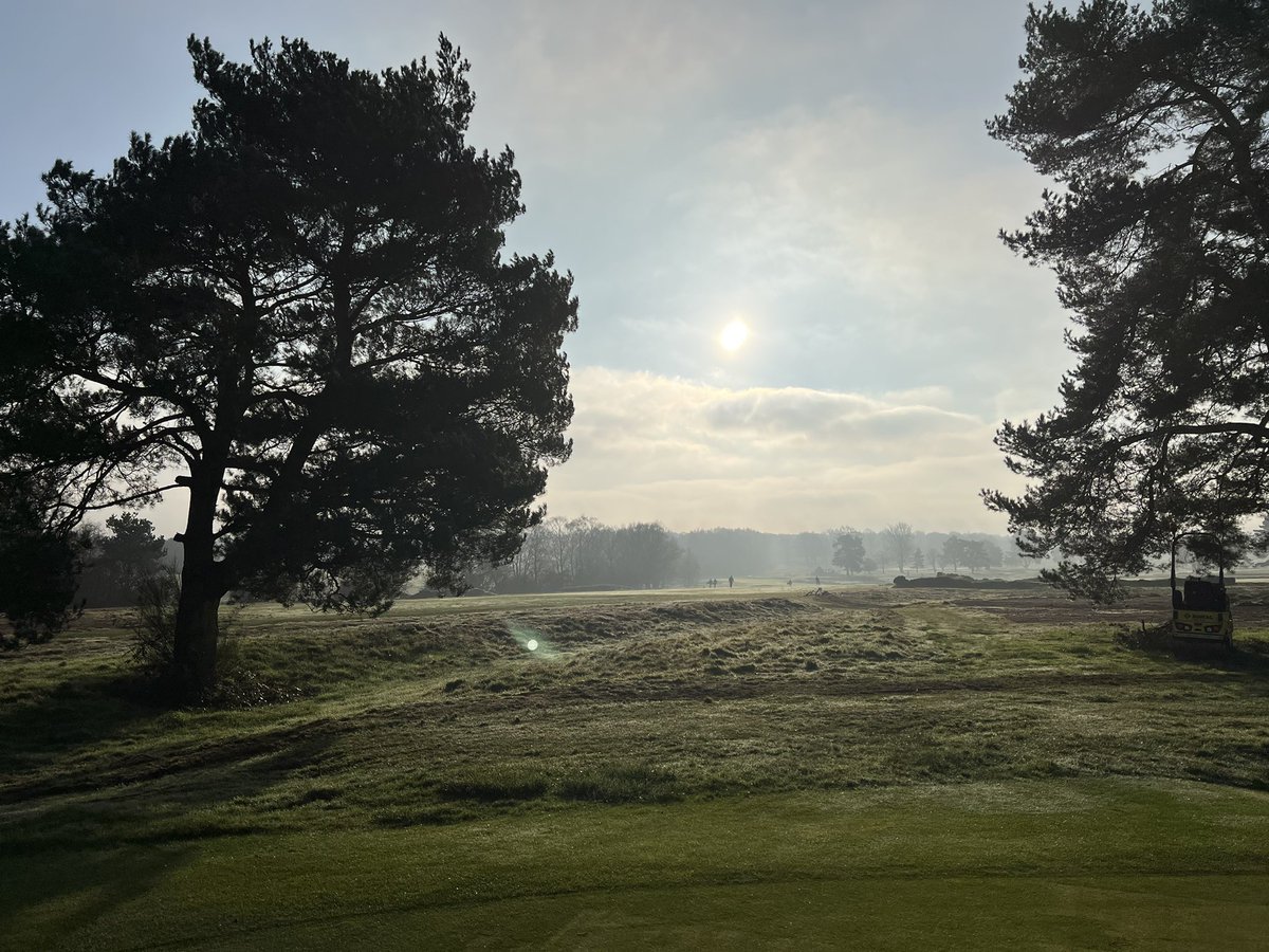 Another great morning! #HeathlandGolf #Surrey #halfset