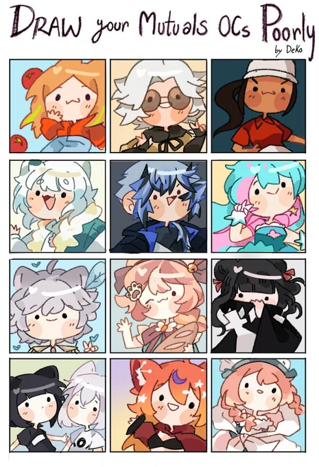 ✨I DID IT✨
Thank you so much for letting me draw your ocs I also added some extras ;^; 