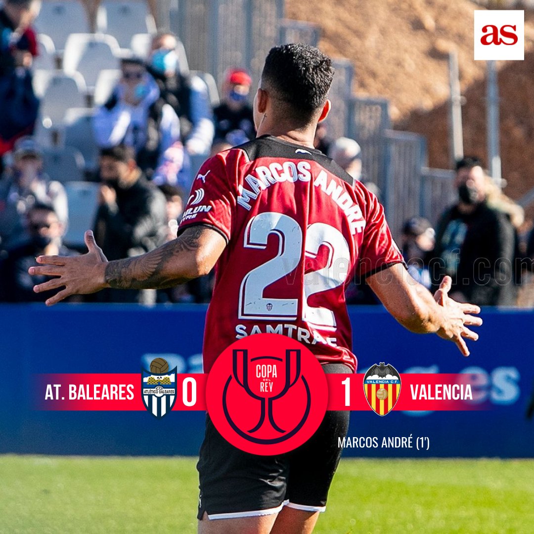 diarioas's tweet photo. 🚨 ¡El Valencia lo resuelve en el 1' y ya tiene su pase a Cuartos!
🏆 #CopaDelRey #ATBVCF
📡 https://t.co/IpsuTCQXfn https://t.co/utWCAx6drh