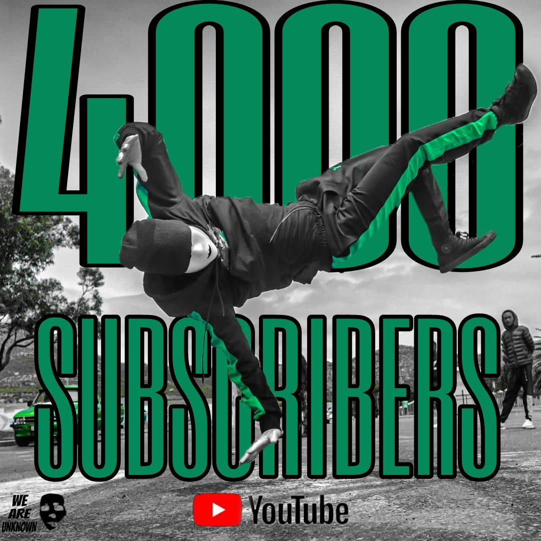 4000 <a href="/YouTube/">YouTube</a> SUBSCRIBERS ! 💚🎭

We Thank You !

#WeAreUnknown