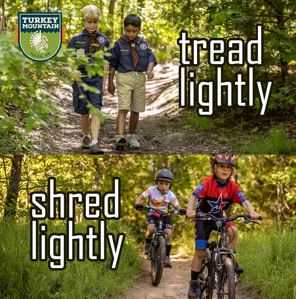 TurkeyMTN's tweet photo. We need your help to keep our new trails in the best shape possible for years to come! Respect your local trails and be a good steward of the physical environment. Do not use muddy trails because it causes rutting, widening, and maintenance issues. #keepturkeywild #turkeymountain https://t.co/koZGBw8QOO