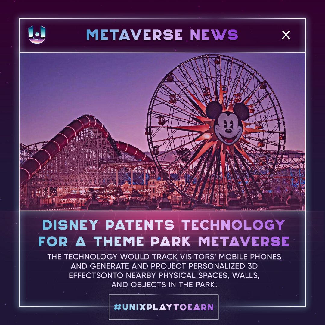 unixcorpgg's tweet photo. 🏰@Disney is on route to bring out their first headset-free #AugmentedReality(AR) virtual-world simulator where the viewer will experience and see the magical attraction of Disney theme parks!

Still, need tickets for the #Metaverse?

Link:
https://t.co/N9HE5rymO5

#UniX #NFTNews https://t.co/pBmJ9FJZy9