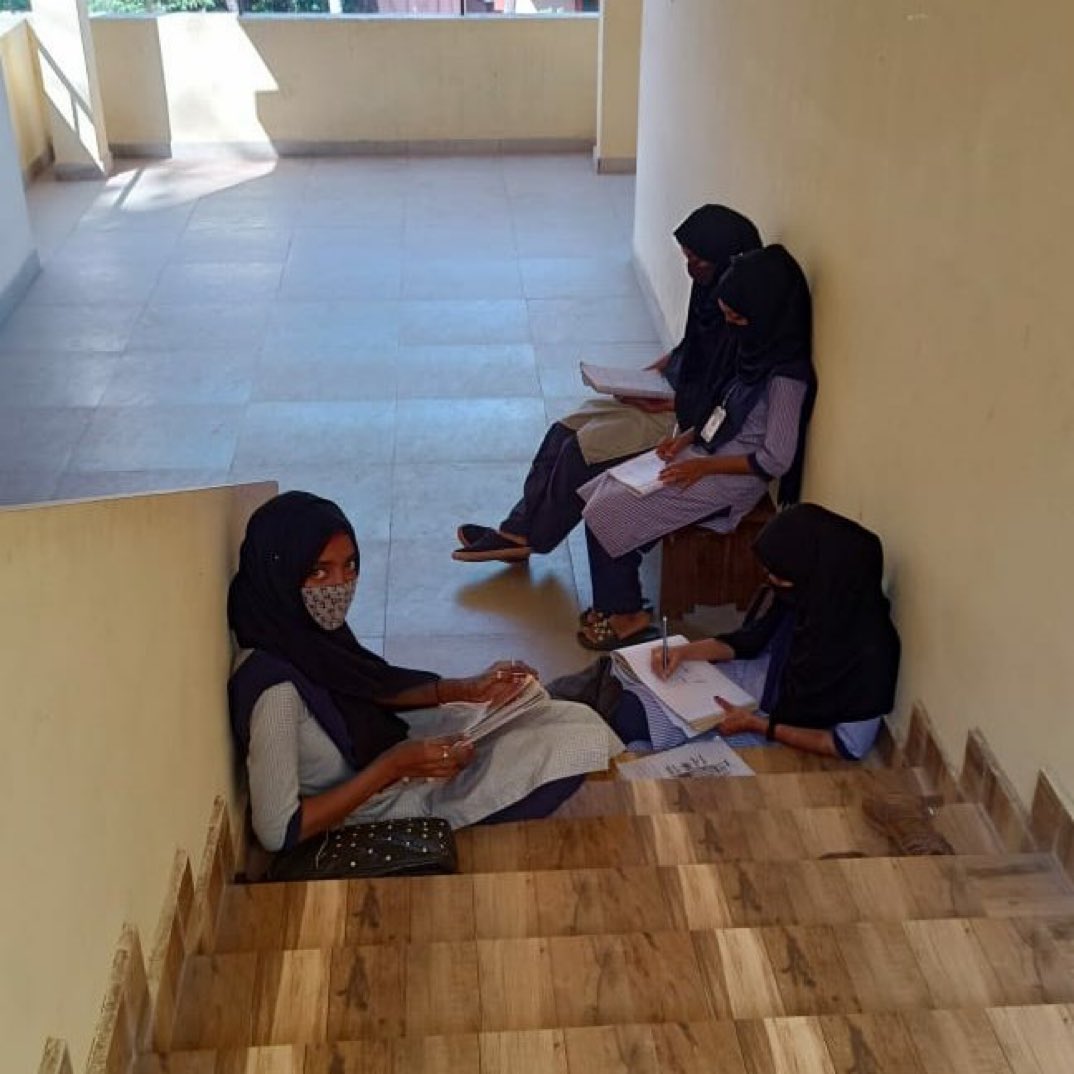 Muslim female students, just for wearing hijab, have not been allowed to enter the classroom of a government run college for the last 3 weeks in Udupi, India! Is this still a secular India?
