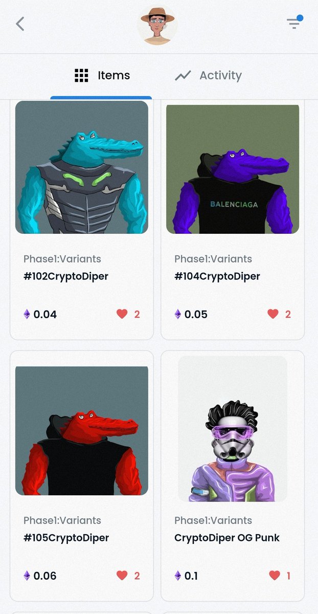 CryptoDipers's tweet photo. Crypto Dipers
Phase1:variants https://t.co/TbHIYWwXQx