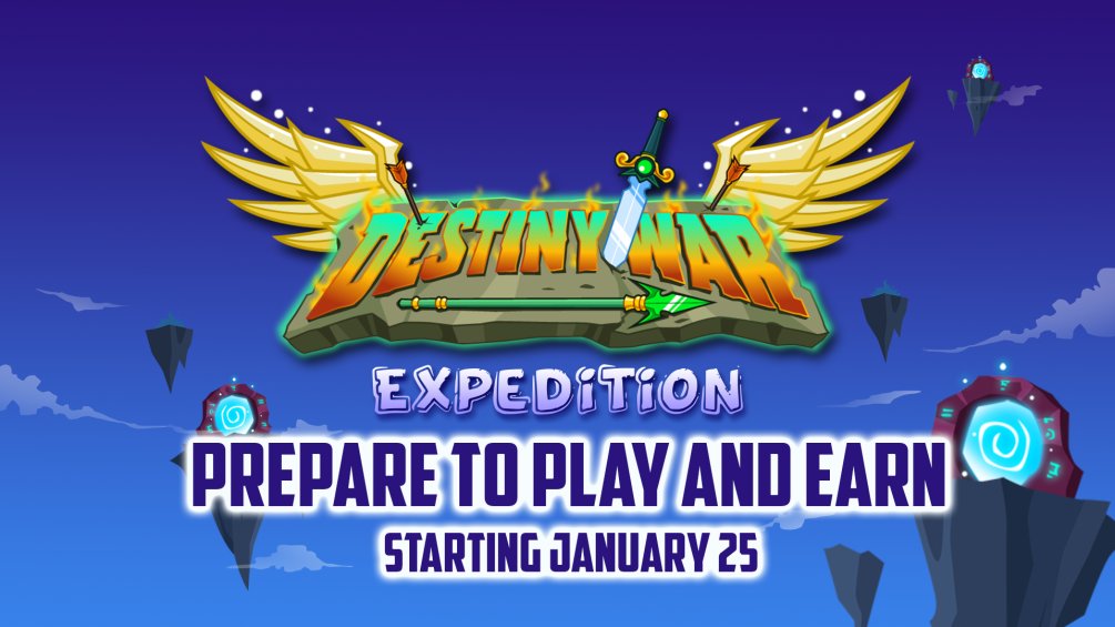 Get ready warriors!
#destinywar #dwar #NFTGame #NFTgames #P2EGames