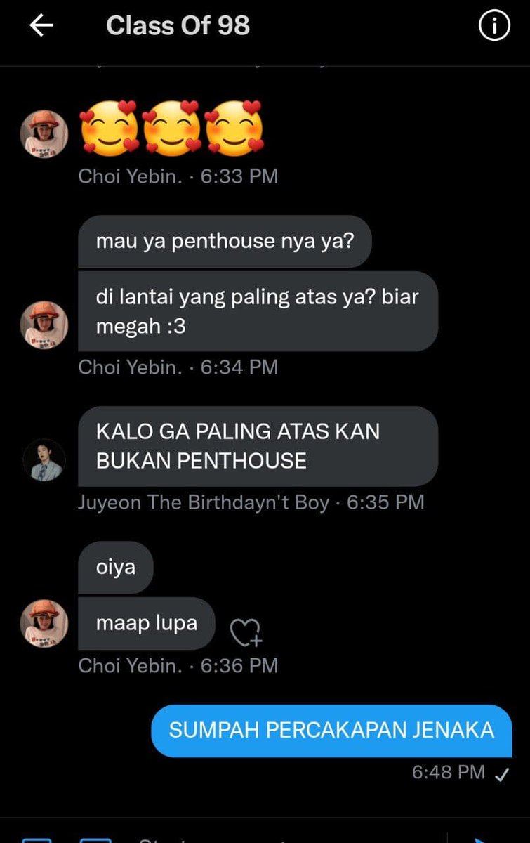 SlRENMIXX's tweet photo. perkara penthouse #txtfromcof98 https://t.co/jZRDkdzt6b