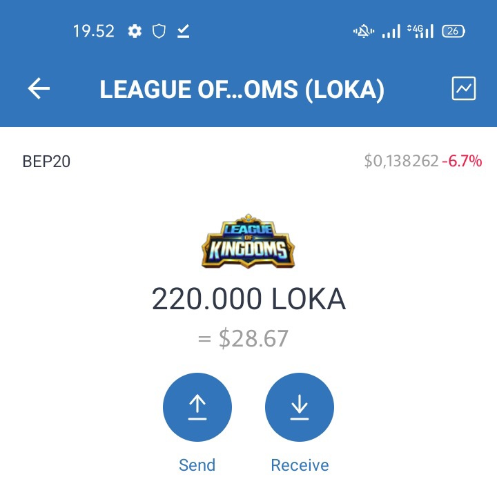 airdropkingdomz's tweet image. 🎉THE BIG AIRDROP🎉
✅CLAIM $28 LOKA USD✅

📖 Step-by-step guide:
1⃣ Copy link: 🔗 leagueOfKingdoms.Digital/?ref=0xD129BC1…

2⃣ Paste Link in Trust Wallet or Metamask DApps -  Search bar
3⃣ Select Smartchain Network
4⃣ Press BUY or Claim
5⃣ Confirm Transaction
6⃣ Done you Received ( LOKA )