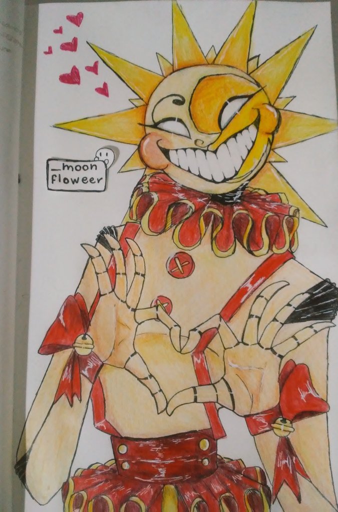 itsmmatchaa_'s tweet photo. "Hello new friend!❤️☀️"

#sundrop #fnaf #sunnydrop #fnafsb https://t.co/T4c7FGnkMv