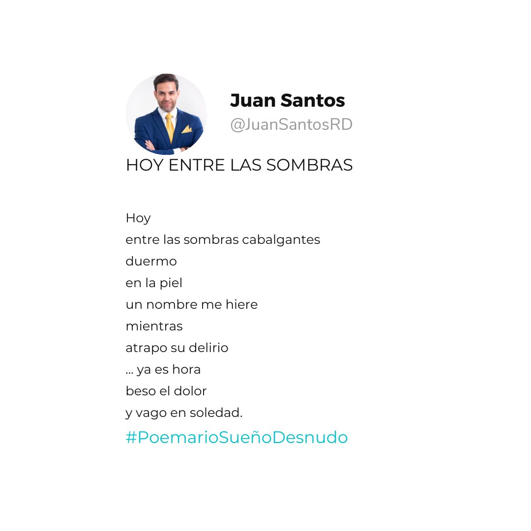 JuanSantosRD's tweet photo. #POESÍA #Libro #SueñoDesnudo #MiPoemario #MiPoesía https://t.co/5InOTabfP7