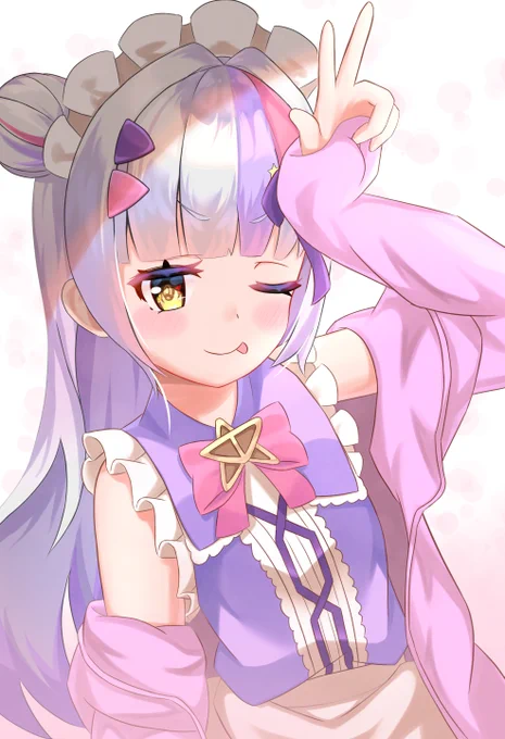 #シオンちゃん不足なのでみんなのシオンちゃん絵が見たいこんな感じでいかかが...? 