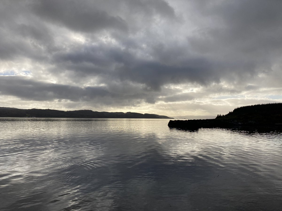 Same day 5 minutes apart the beauty of #argyll and #lochfyne in January