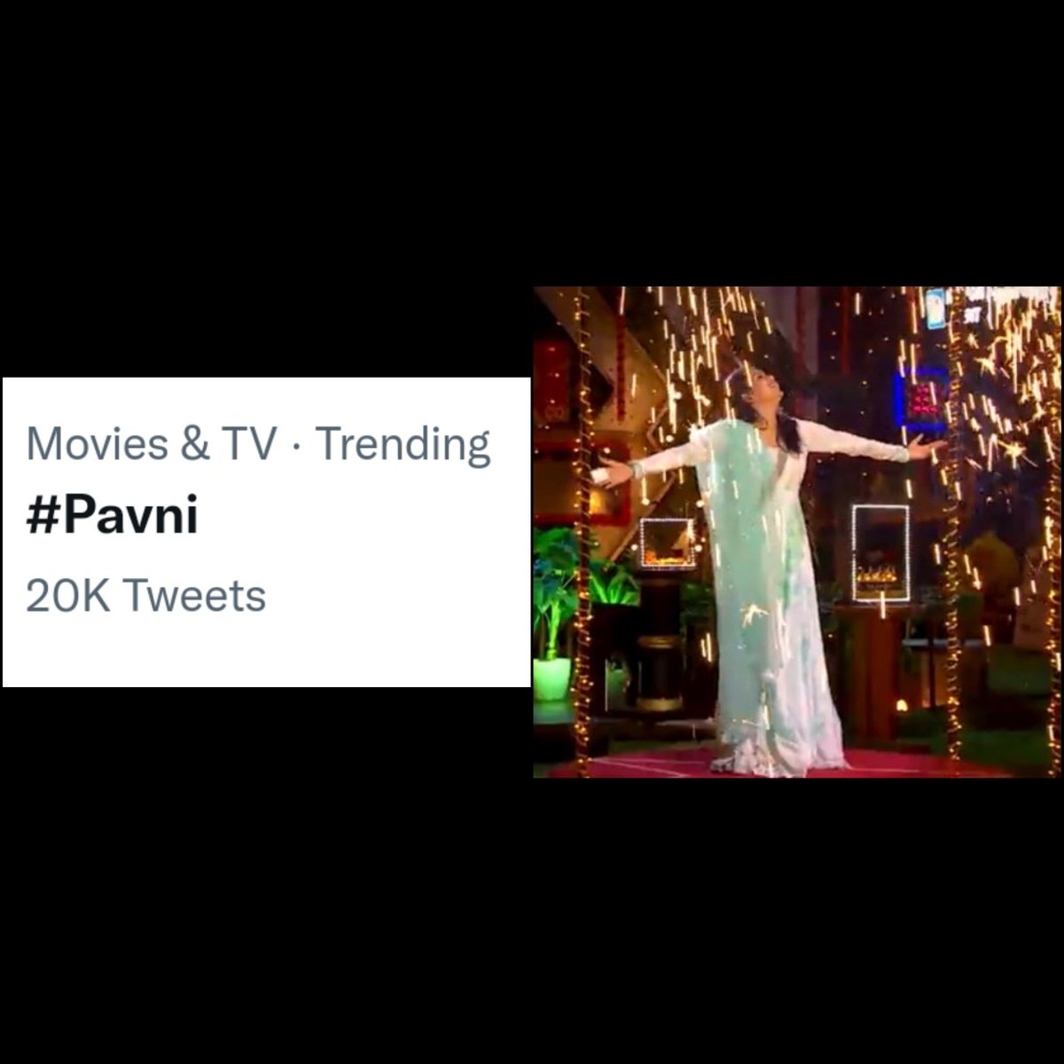 shows_freak_'s tweet photo. #Pavni should know that she's trending literally like everyday on Twitter 🥺❤ 

#ProudOfYouPavni LOVE YOU PAVNI
@Pavani9Reddy 🥰 https://t.co/n300e3zgiU