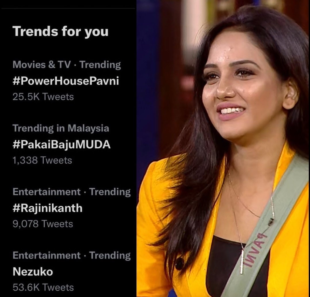 shows_freak_'s tweet photo. #Pavni should know that she's trending literally like everyday on Twitter 🥺❤ 

#ProudOfYouPavni LOVE YOU PAVNI
@Pavani9Reddy 🥰 https://t.co/n300e3zgiU