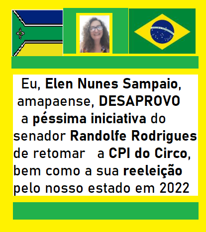 elenunesampaio's tweet photo. #ForaRandolfeRodrigues https://t.co/7VUJh9Zmts
