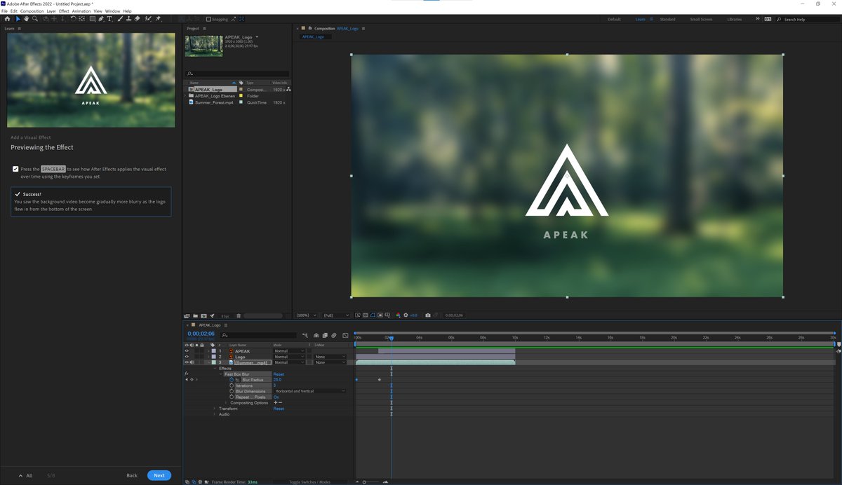 2XPstudio_jp's tweet photo. AE 2.4/100
AfterEffectsは会社の製品チュートリアル動画を作成したことあるのでそこそこ使えます。復習です。

今日の学び
Adobe製品は英語設定にするとチュートリアルやりやすい
乾燥すると手が痒くなる

#100Tutorial
#3DCG 
#cinema4d
 #C4D
#AfterEffects https://t.co/s4w6yGTC3o